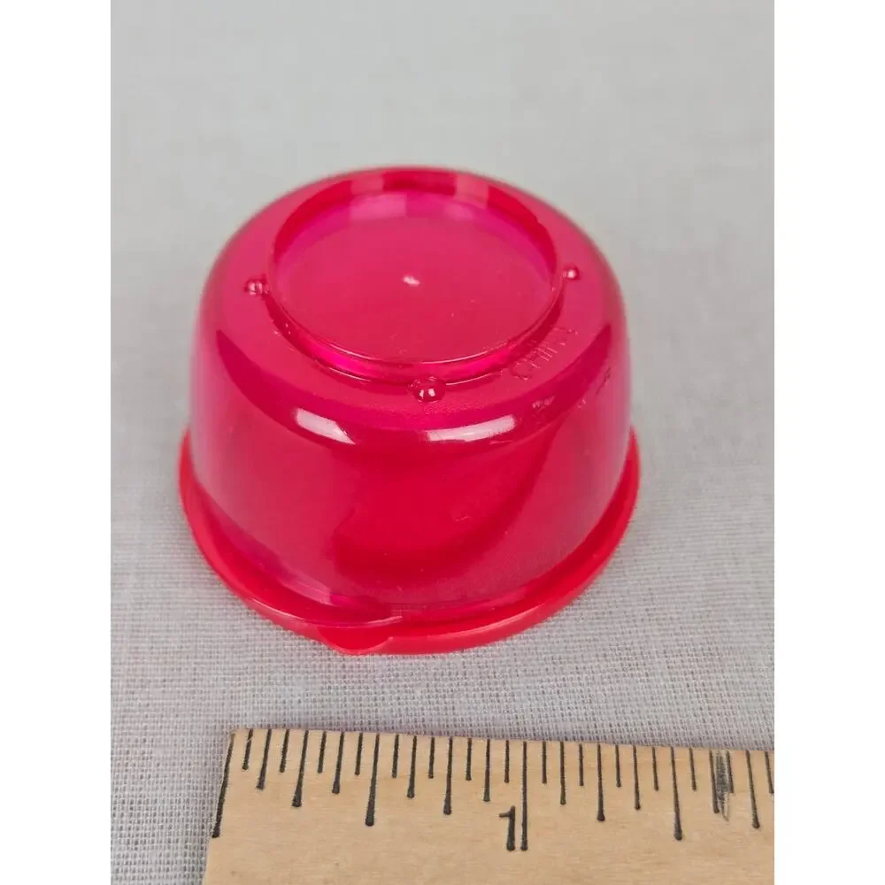 Tupperware Rock N Serve Mini Dollhouse Tiny Treasures Gadget Candy Cane Red
